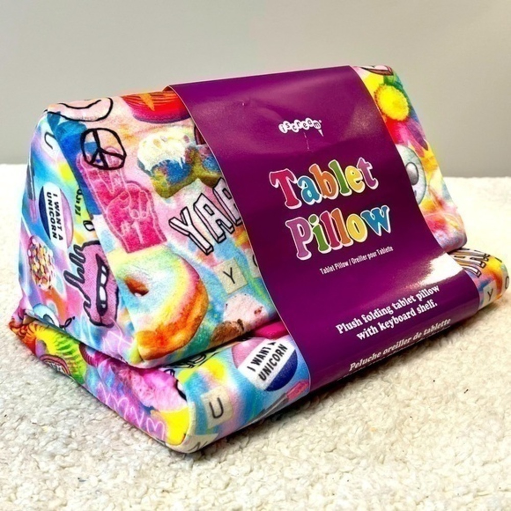 iScream "Psychedelic Collage" Premium Tablet Pillow